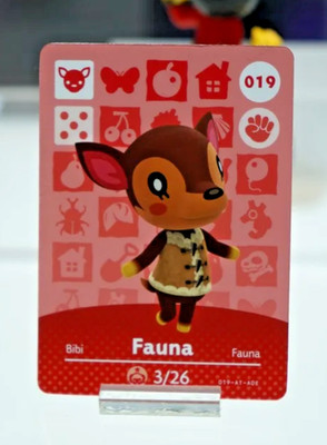 Fauna #019: Animal Crossing New Horizons NFC Tag Mini QUICK SHIPPING!