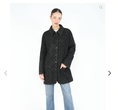 ジャケット・アウター Vintage HERMES by Martin Margiela Vintage Hermès by Martin Margiela Brushed Quilted Jacket, Size 40