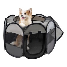LAFYETTE. - USA Based, Dog Cat Playpen, Puppy Kitten Pet Playpen Indoor Outdo...