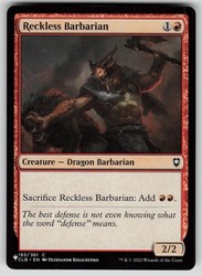 Reckless Barbarian Common The List Reprints 193/361 MTG Near Mint 2020