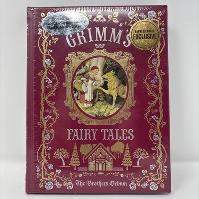 NEW Grimm's Fairy Tales The Brothers Grimm Hardcover Leather Bonded Collectible