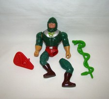 VINTAGE MOTU ~ KING HISS ~ COMPLETE ~ *NEEDS REPAIR* MASTERS OF THE UNIVERSE