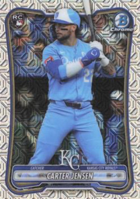 2026 Topps Bowman Chrome Mojo Carter Jensen #66 Kansas City Royals