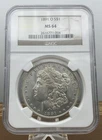 1891-O Morgan $1 – MS64