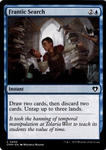 マジック：ザ・ギャザリング Frantic Search  foil 1x Frantic Search | FOIL | Dominaria Remastered | MTG Magic