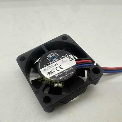COOLER MASTER A4010-80BB-3AN-F1 DC12V 0.24A 40*10MM 3-Wire Cooling Fan