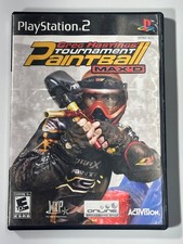 Greg Hastings Tournament Paintball Max'D Playstation 2 Video Game PS2