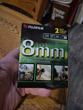 Fuji Fujifilm P6-120 8MM Video Cassette Tapes 2-Pack 120 SP 240 LP NEW NOS