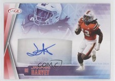 2022 SAGE Low Series Sneak Peek Auto Red Jahfari Harvey #SPA-JH Auto 0xi8