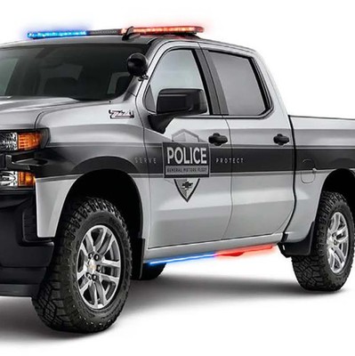 Putco 901901260 Blade Blue & White Rocker Strobe Light for Chevrolet/GMC