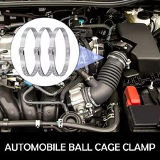 Axle CV Joint Boot Clamps Kits Stainless Steel Driveshaft CV Clamps- Boot Y9C4