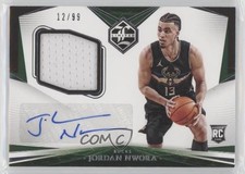 2020-21 Panini Chronicles Limited Rookie Jersey 12/99 Jordan Nwora Auto 0kr0