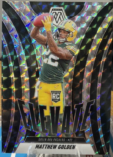 2025 Panini Mosaic - Elevate Matthew Golden #3 Mosaic Prizm (RC)