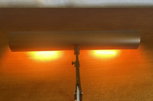 Vintage House of Troy 2-Bulb Plug-In Picture Art Light T14-56 Bronze Finish 14"