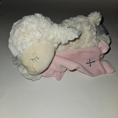 Nat & Jules Demdaco Praying Sheep Plush 9'' Easter Sound Now I Lay Me Down Sleep