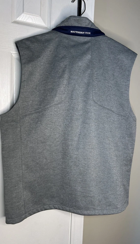 Nuevo $125 Southern Tide Heather Sedona Sage M Breakwater Perf Chaleco Brezo Grande Foto 4 de 4