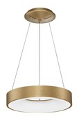 Nova Luce Rando Thin Pendelleuchte Gold Dimmbar 30W 1845Lm HöHe 120Cm IP20