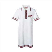 Gucci Rayon Dress M Ladies' White  788864