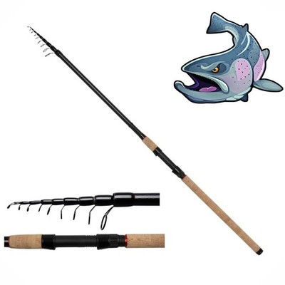 Zebco Magic Trout Tele 2-15g 3,50m / Forellenrute