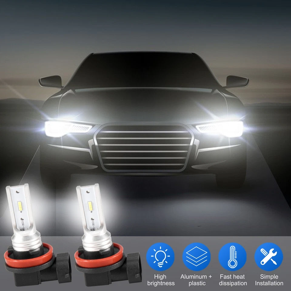 H8 H11 H16 Led Fog Light Bulb, H16 Led Fog Lamp High  Csp-Y11, Cool White6066 - Image 3 of 4