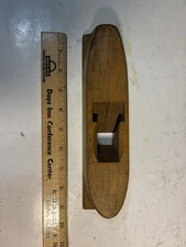 Antique Wood Block Plane. No Blade Or Lock Block. 2” X 9”. 1930’s.