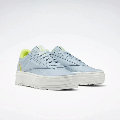 Reebok Women's Gable Grey Club C Double Geo Shoes H69144