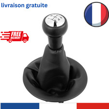 POMMEAU LEVIER DE VITESSE 5 VITESSES + SOUFFLET POUR  PEUGEOT 207 307 CITROËN C3