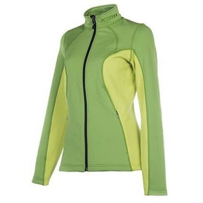 Klim Sundance Peridot Green Mid Layer Fleece Snowmobile Ski Jacket Size Small