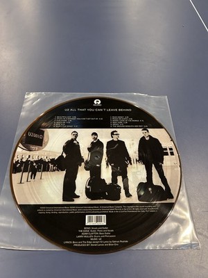 RARE U2 All That You Can t Leave Behind Vinyl Record 2000 German Picture Disc.