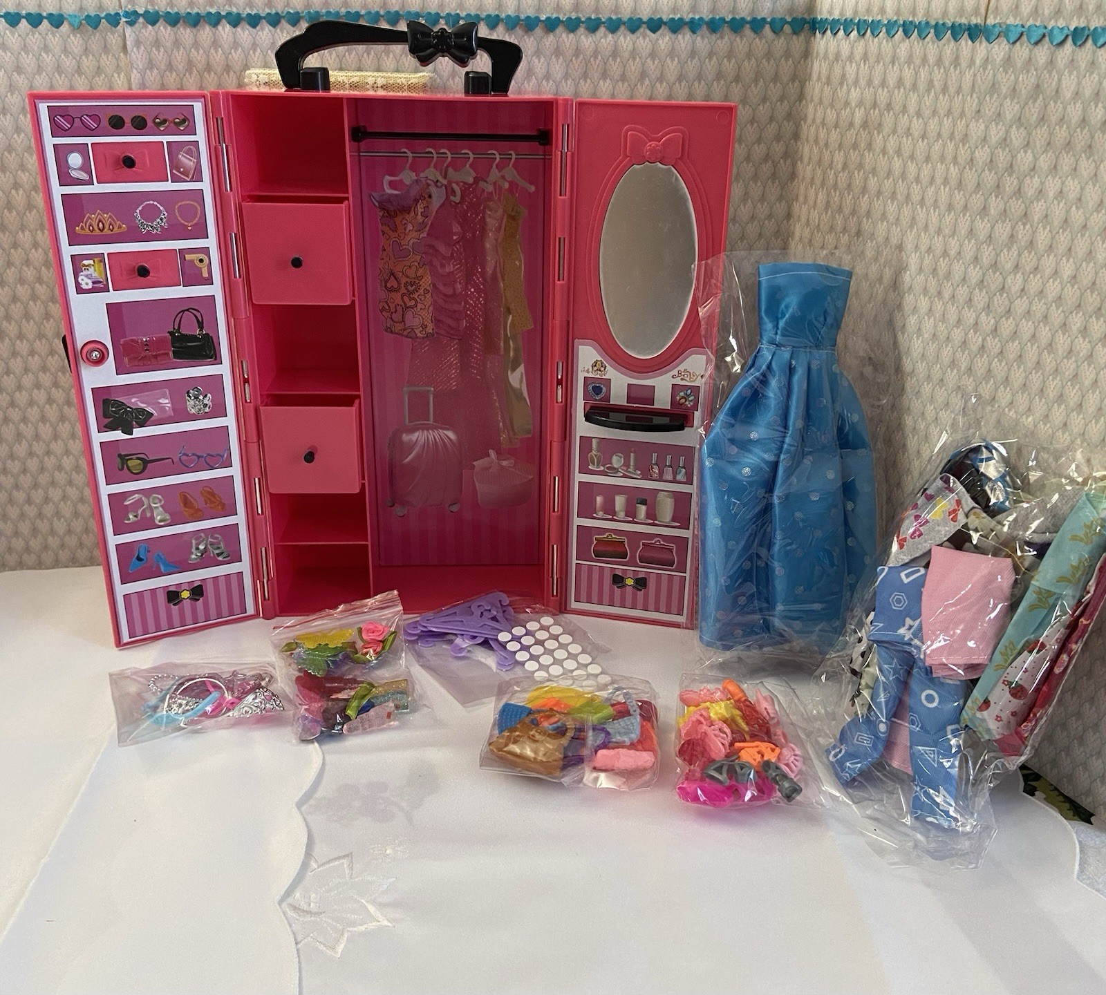 And Accessories Fits Barbie Sized Doll