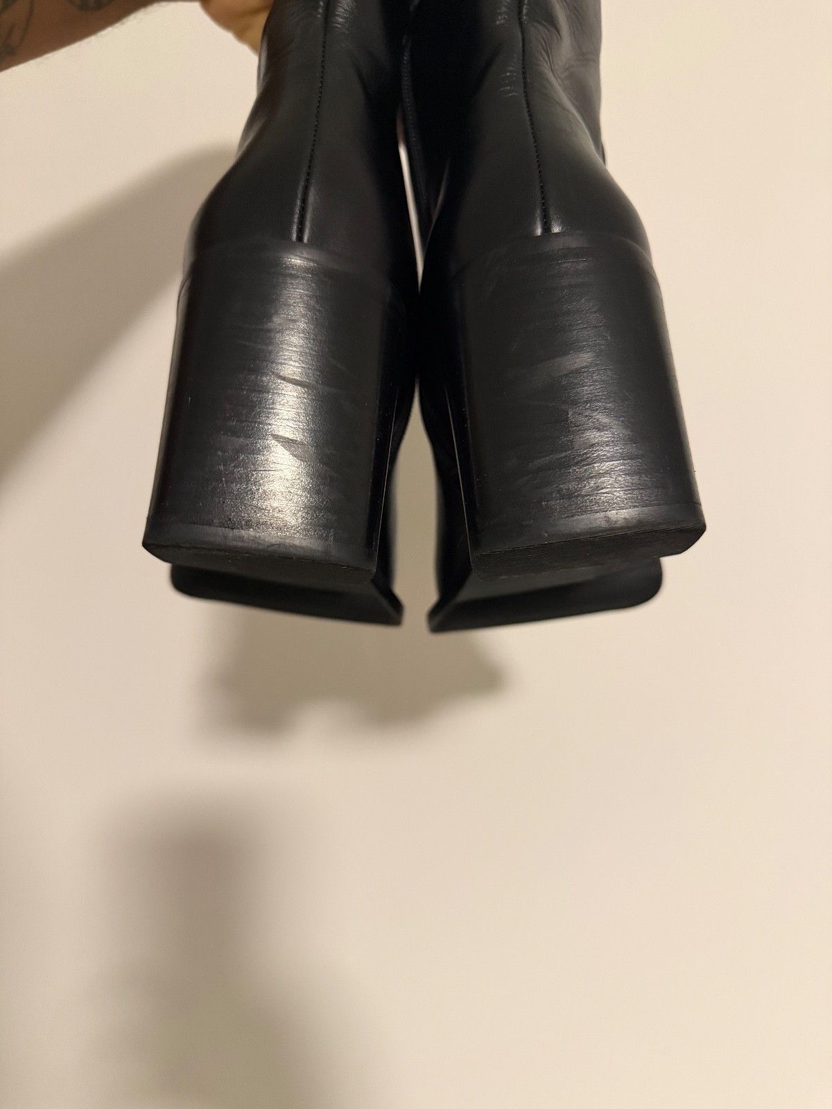 The Row Patch Ankle Boot, Black - image 7