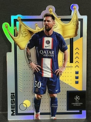2022-23 Topps UEFA Superstars PSG Lionel Messi Loyalty Die Cut