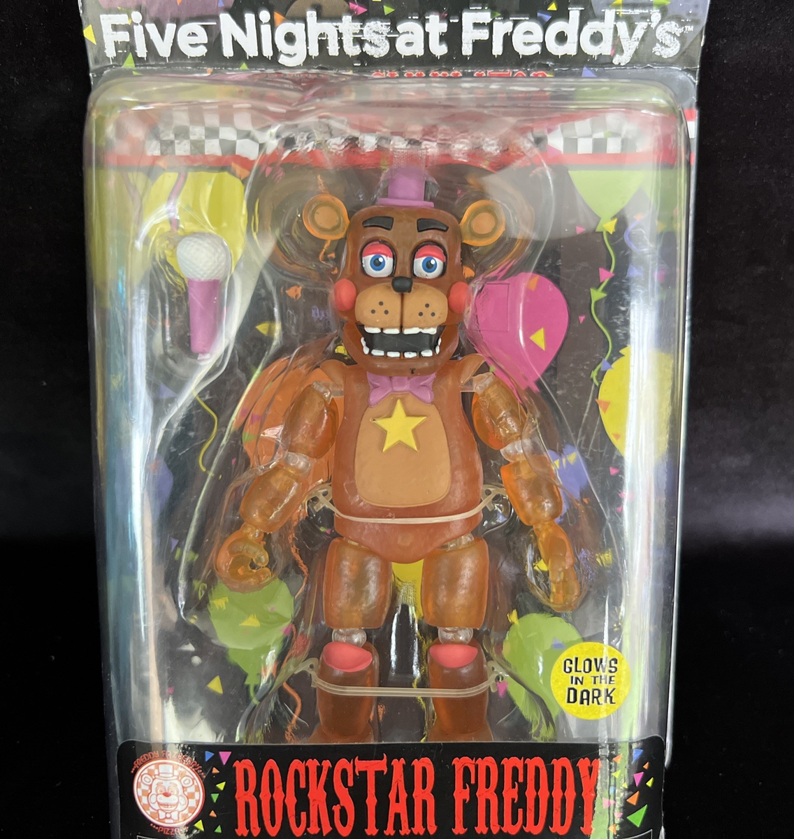 フィギュア ファイブ ナイツ アット フレディーズ ロックスターフレディ Funko Five Nights at Freddy's - Rockstar Freddy Action Figure for