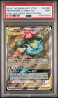 2019 POKEMON SM BLACK STAR PROMO #SM229 FULL ART/VENUSAUR & SNIVY GX PSA 9