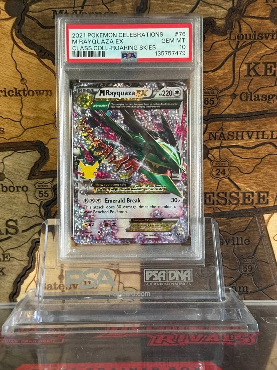 Rayquaza Pokémon TCG Professional Sports Authenticator (PSA) Grade