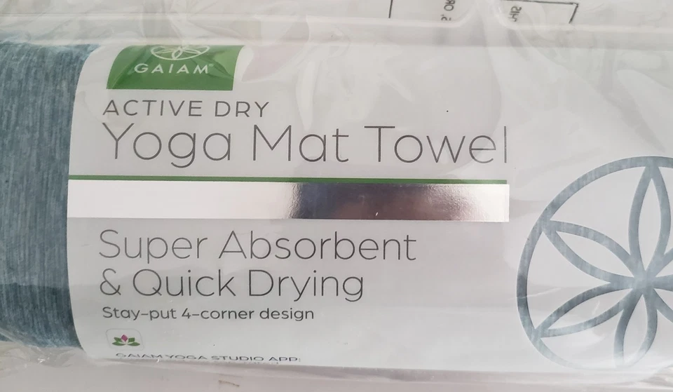 Toalla de esterilla de yoga (toalla de yoga) (varía) Foto 2 de 3