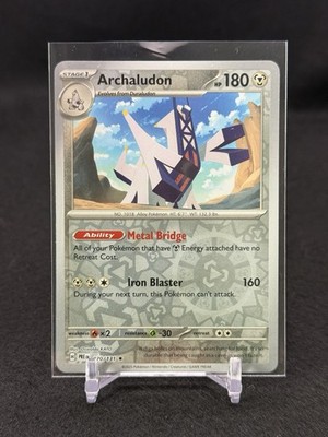 Archaludon [Reverse Holo] #70 - Pokemon Prismatic Evolutions - 070/131 - Pokémon