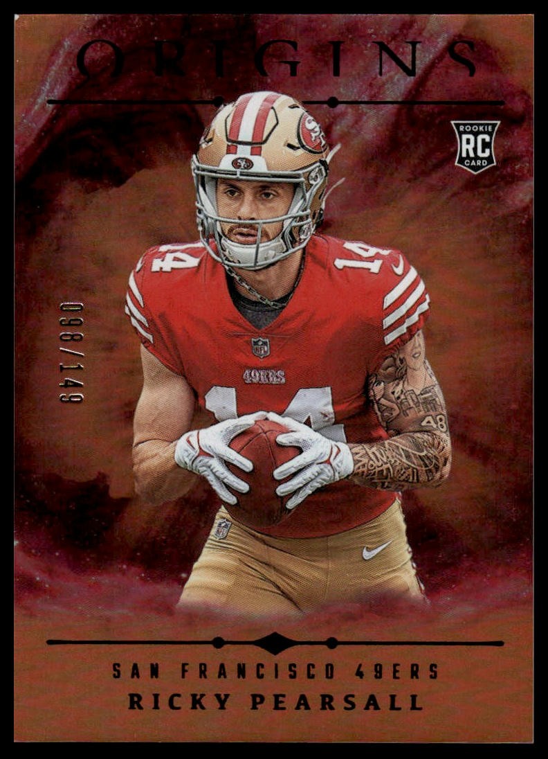 2024 Panini Origins #133 Ricky Pearsall Holo Orange #/149