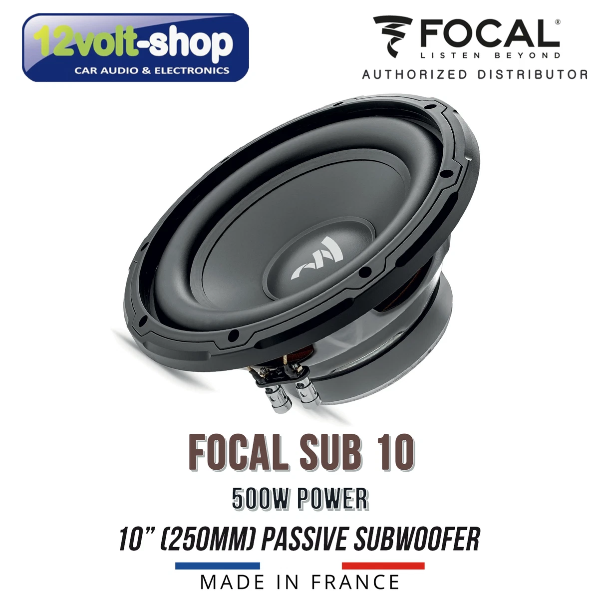 Focal Subwoofers for In-Car Entertainment for sale | eBay