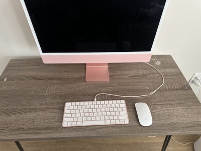 Apple iMac 24'' (256GB SSD, Apple M1, 3.20GHz, 8GB, 7-Core GPU) Pink - MJVA3LL/A