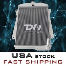 3Row Aluminum Radiator for 1940-1941Chevy Chevrolet Fleetline Master 3.5L L6 GAS