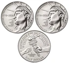SemiQuincentennial Enduring Liberty 2026 BU Half Dollar P&D 2 Coins SET US Mint