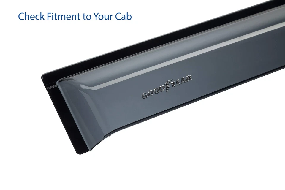 Deflectores de ventana irrompibles Goodyear para Toyota Corolla 2020-2026 sedán Foto 3 de 4