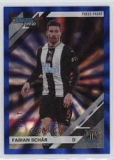 2019-20 Panini Chronicles Press Proof Blue Laser 17/75 Fabian Schar #114 0s5