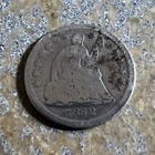 1852 (P) Seated Liberty Half-Dime C-130