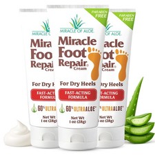 Miracle Foot Repair Cream, 1 oz / 3 Pack 1 Ounce Pack of 3 , Pack 3