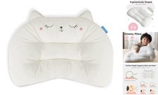 Toddler Pillow,20X14inches Machine Washable Soft 1 Count Pack of 1 Cat