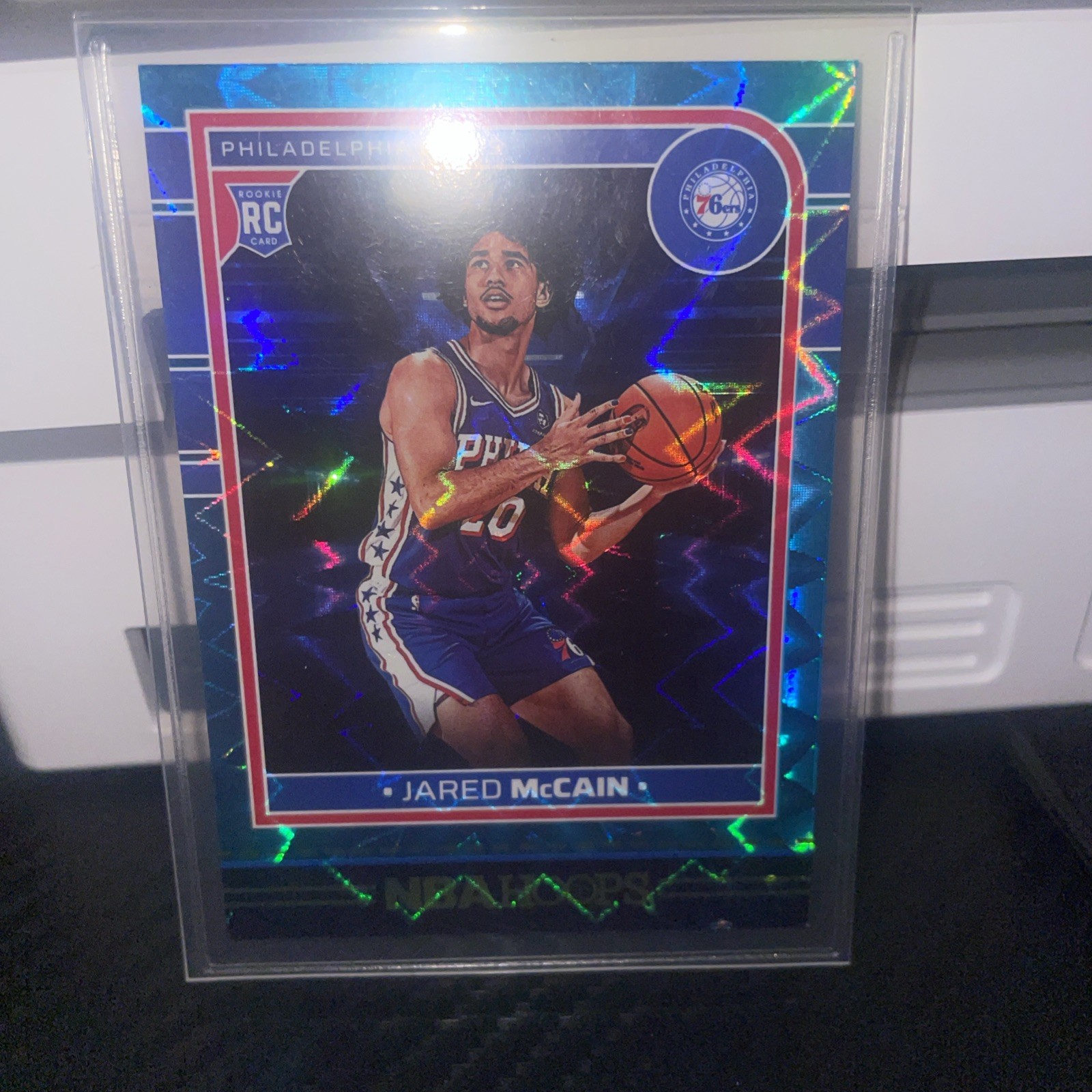 2024-25 Panini Nba Hoops - Rookies Jared McCain #246 Teal Explosion (RC)