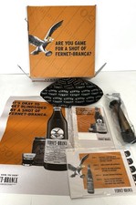 RARO Fernet Branca Fútbol y Oro Bomba de Aire Deportes Set de Regalo con Pósters Nuevo