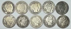 1897 - 1916-S Barber 10c Silver Dimes Lot of 10